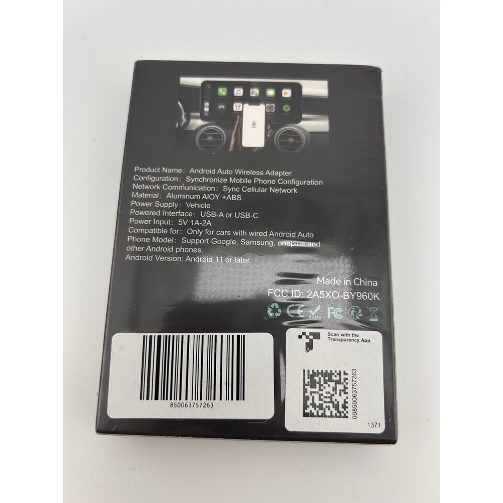 Android Auto Wireless Adapter Instant Fast Connection Bluetooth - Picture 7 of 10